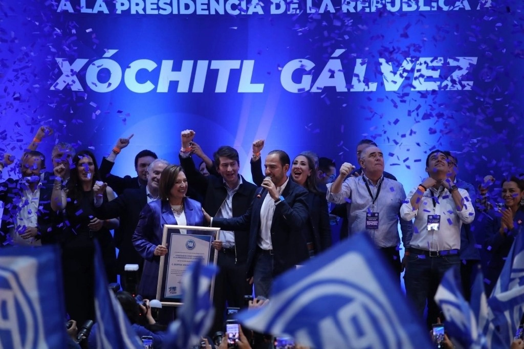 Oficializan a Xóchitl Gálvez como candidata presidencial del PAN