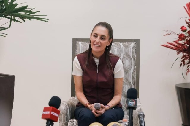 En México, hay mucho apoyo a la Transformación: Sheinbaum