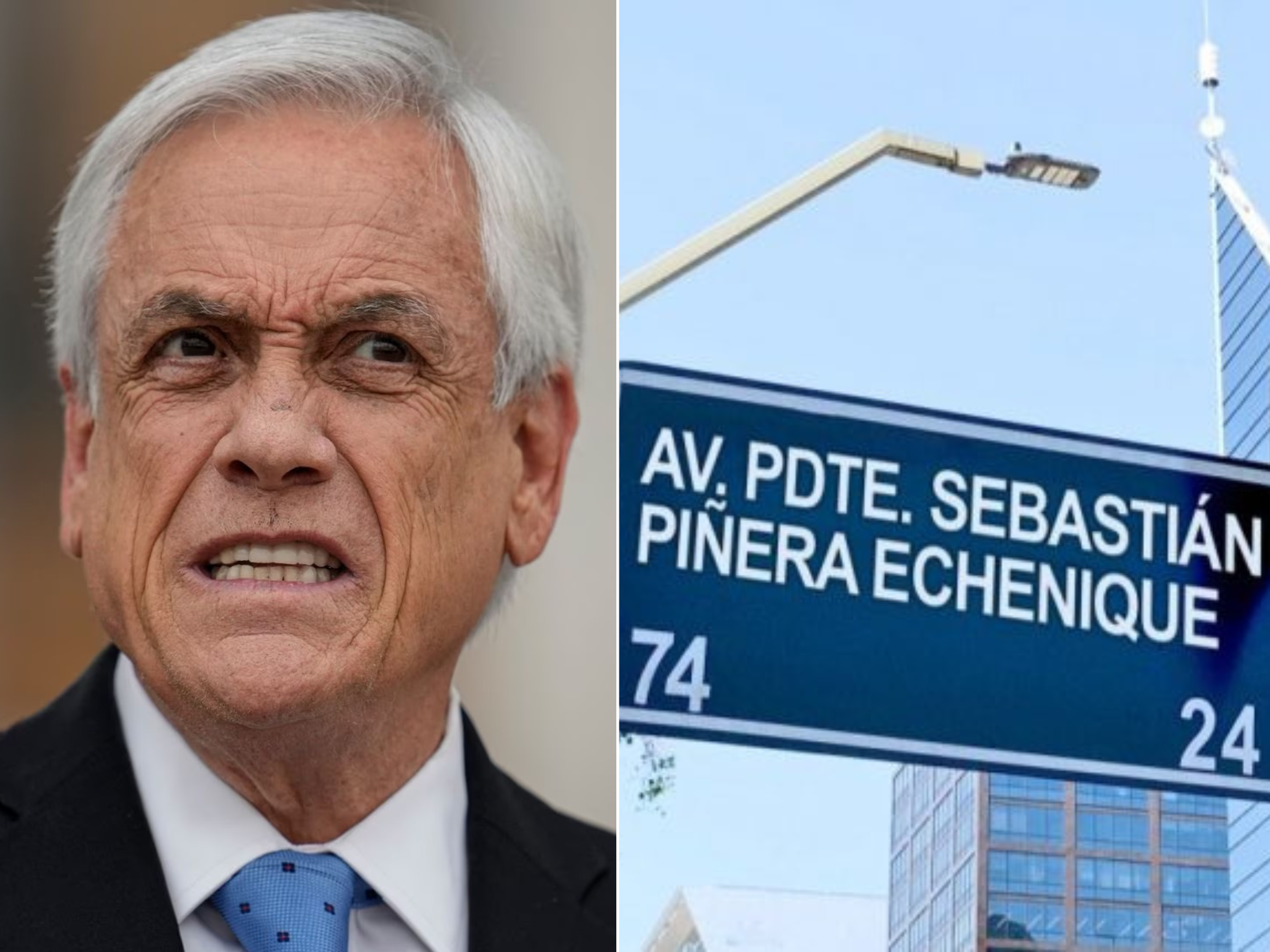 Vecinos de Las Condes acuerdan cambiar de nombre a la Avenida Cuarto Centenario: Ahora se llamará Avenida Sebastián Piñera
