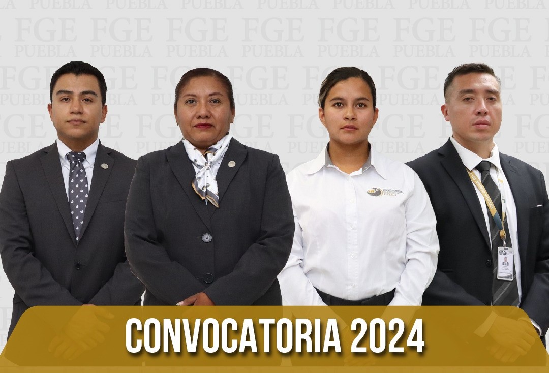 Oportunidad laboral, Fiscalía de Puebla oferta 43 plazas