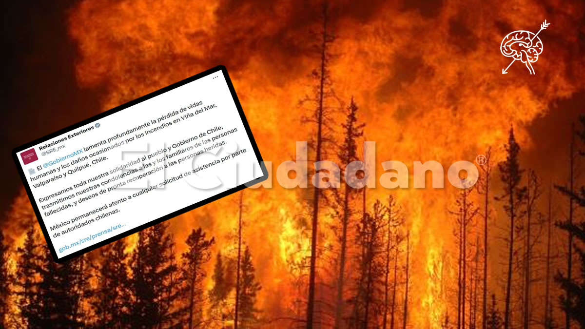 Gobierno de México en alerta ante incendios en Chile