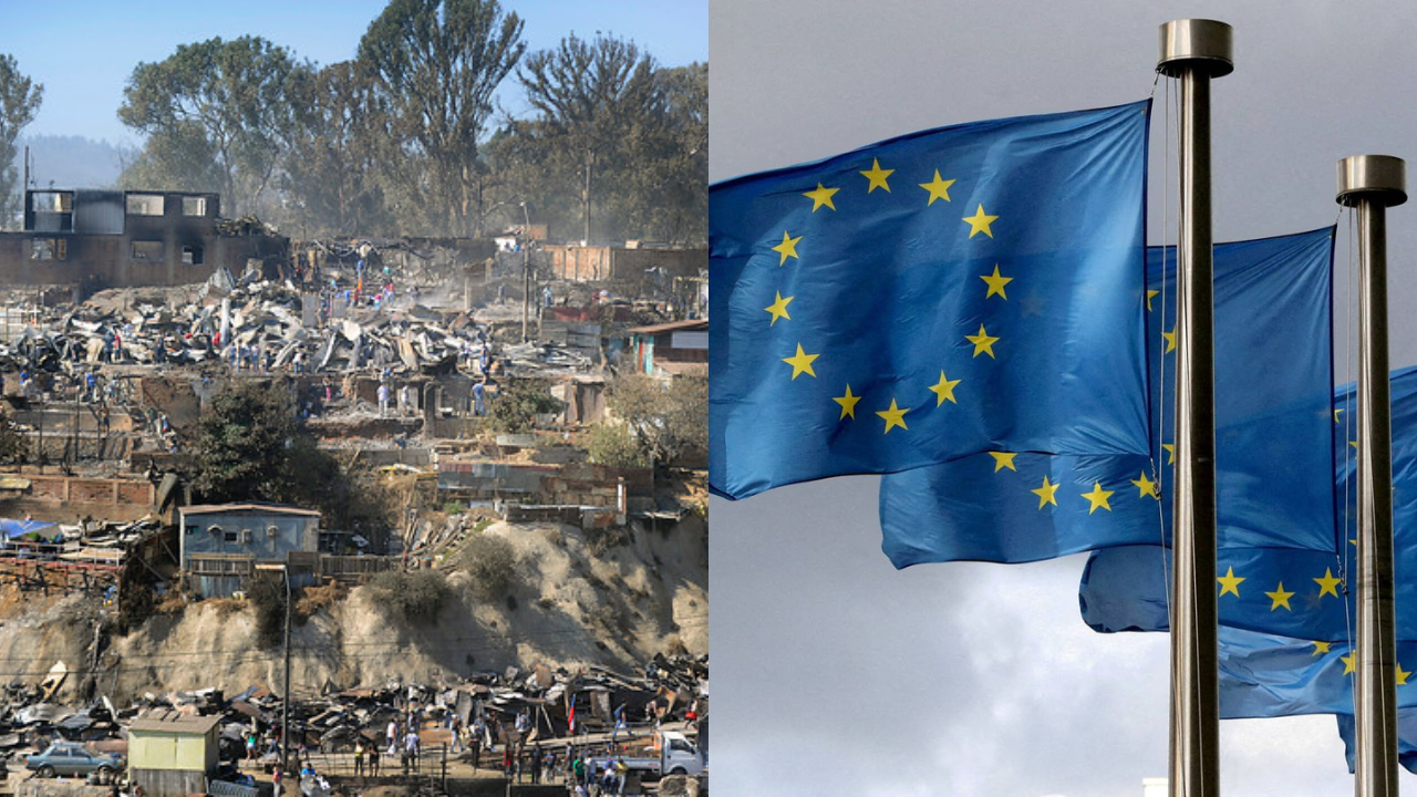 ¿A cuánto equivale en pesos chilenos?: Unión Europea destina 200 mil euros en ayuda a afectados por incendios forestales