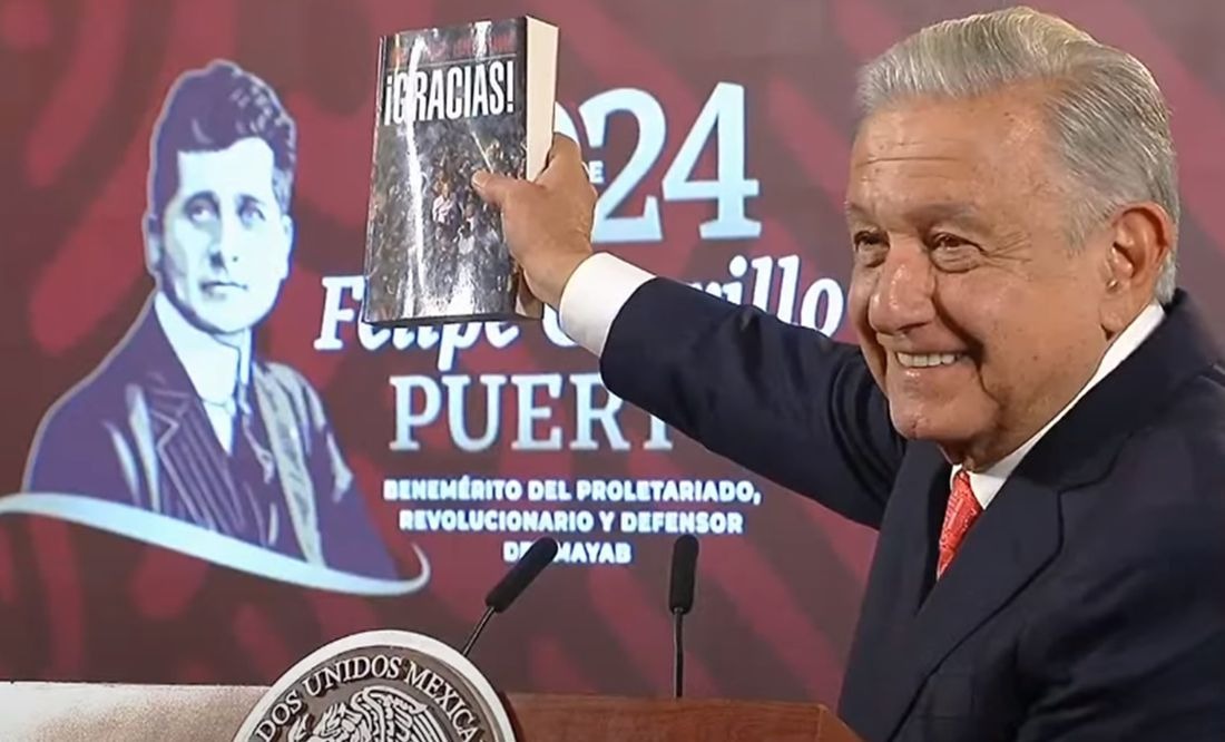 López Obrador reflexiona sobre su legado político en «¡Gracias!»