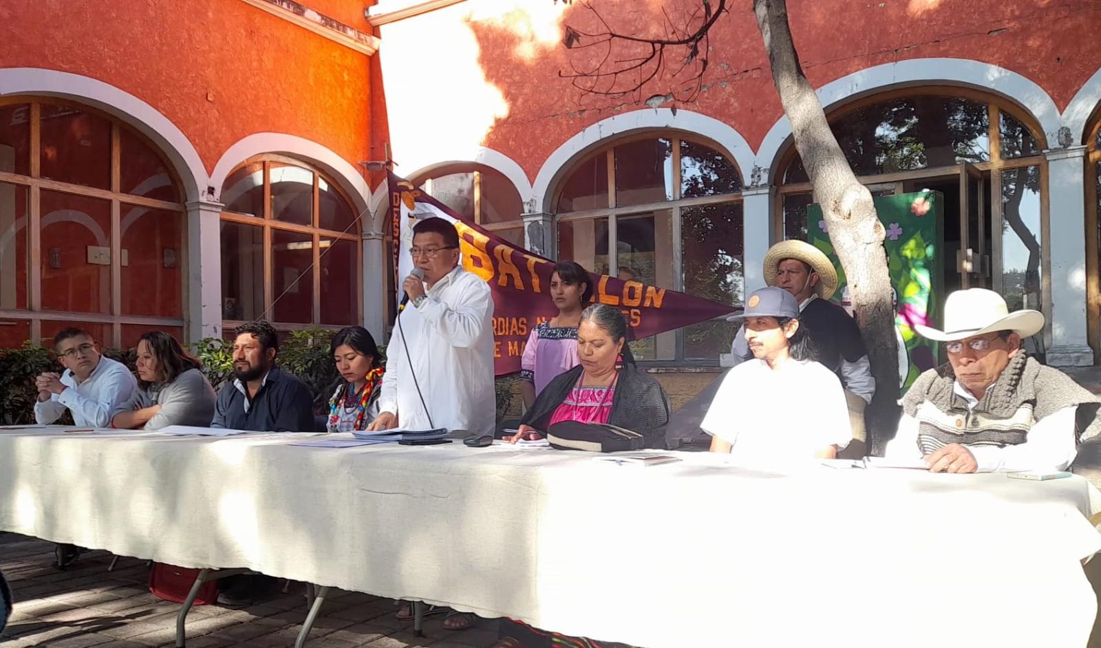 Grupos indígenas de Puebla respaldan reformas constitucionales de AMLO