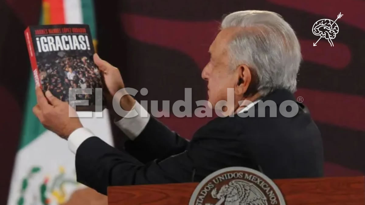 «¡Gracias!», el nuevo libro de AMLO, lidera ventas en Amazon México