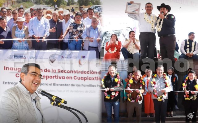 Céspedes inaugura alcaldía en Xochitlán Todos Santos en gira por la Mixteca