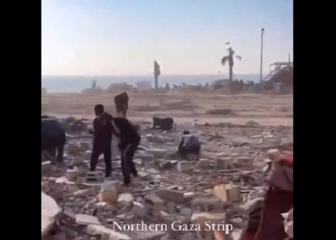 Fuerzas Israelíes asesinaron a civiles palestinos que esperaban la llegada de ayuda humanitaria en Gaza