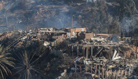 Gobierno confirma que habrá familias damnificadas por incendios que serán relocalizadas