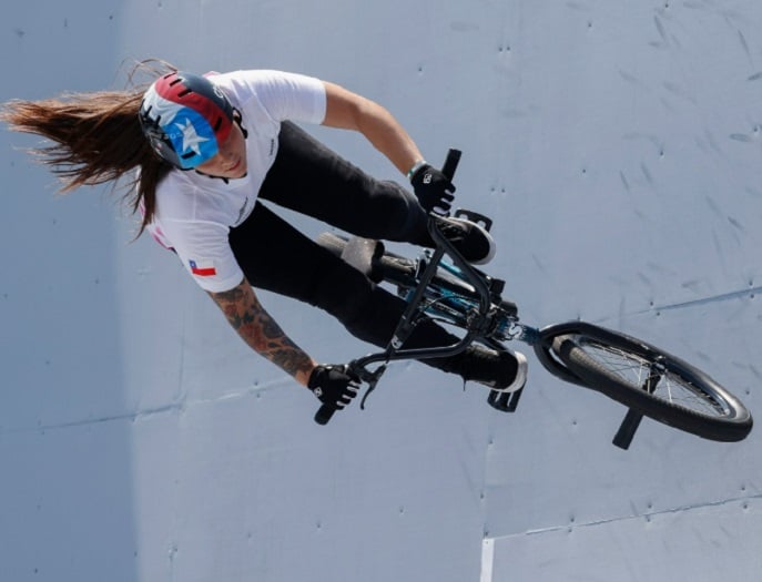 Subcampeona del mundo: La hazaña de la ciclista chilena Macarena Pérez en la Copa  BMX realizada en Japón