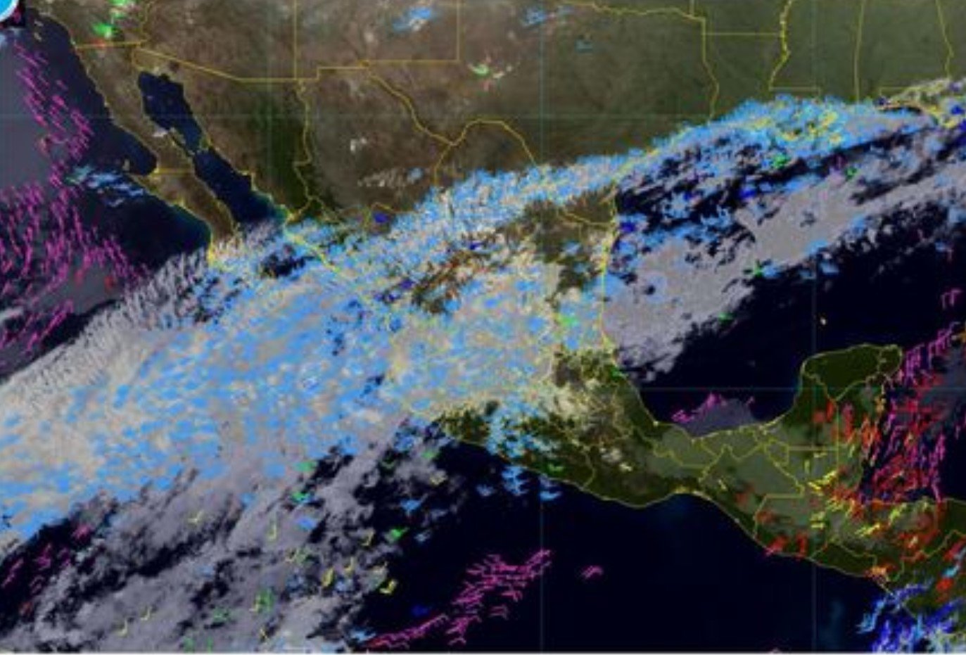 Jalisco, Nayarit y Zacatecas, pasarían San Valentín con lluvias fuertes