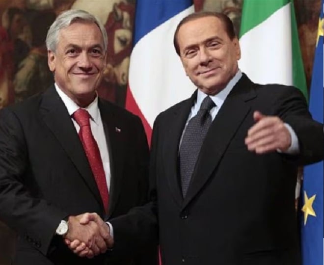 “Sebastián Piñera es a Chile lo que Silvio Berlusconi a Italia”