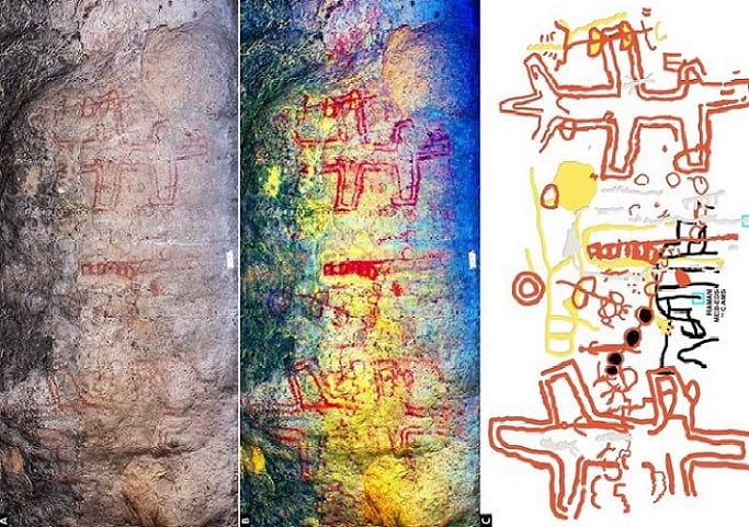 Sorprendentes pinturas rupestres en la Patagonia: Estudio evidencia conexión de 100 generaciones