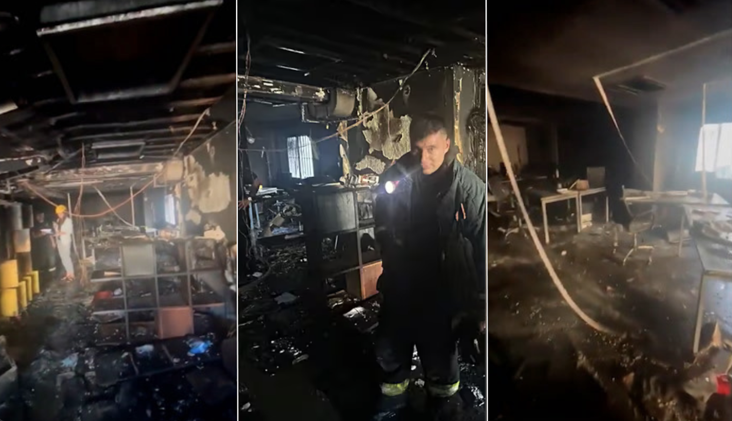 «La destrucción es total»: Desolador incendio consumió las oficinas de Revista Anfibia en Argentina
