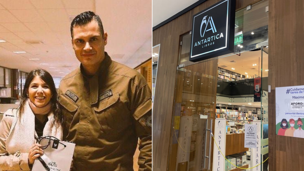 Librería Antártica enfrenta lluvia de críticas tras anunciar conversatorio con Claudio Crespo, excarabinero acusado de cegar a Gustavo Gatica