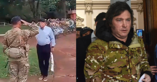 [Video] Horacio Losito, condenado por crímenes de lesa humanidad fue homenajeado en regimiento de Misiones, Argentina