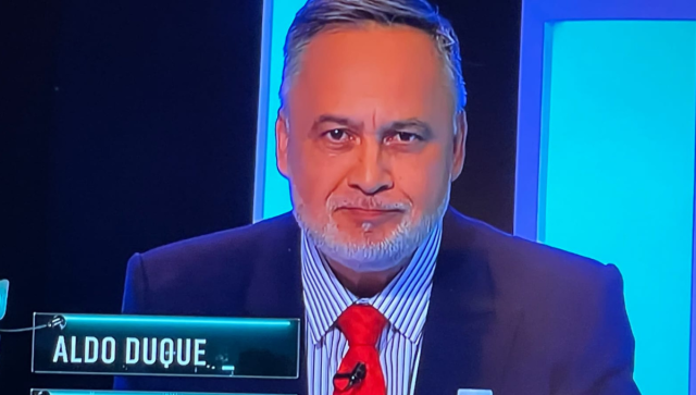 [VIDEO] Aldo Duque, el exabogado del hijo de Pinochet, anunció su candidatura municipal por Santiago
