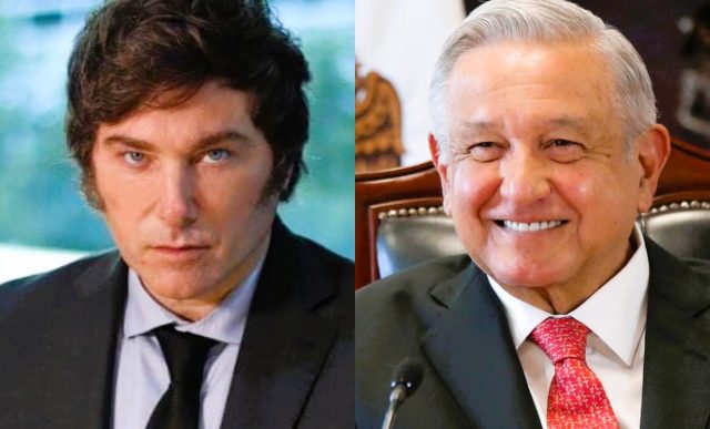 Mexicanos defienden a AMLO tras críticas de Milei en su contra