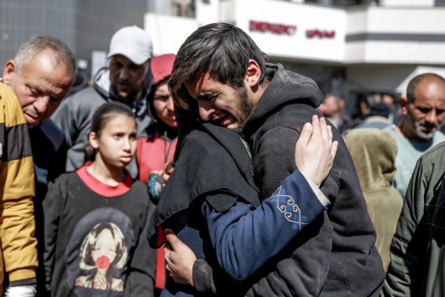 Atroz crimen de guerra masacre en Gaza perpetrada por Israel