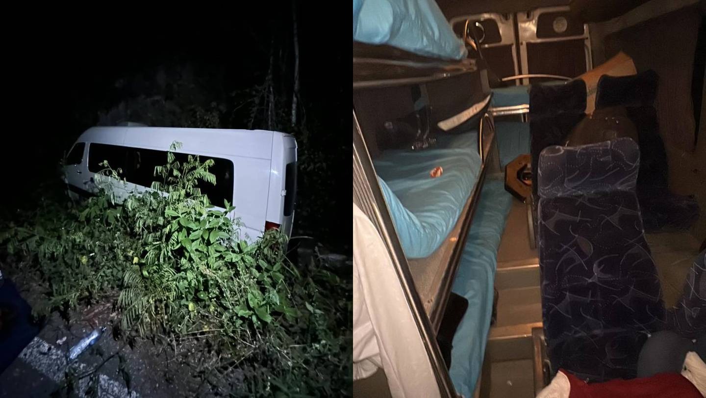 Camioneta en la que viajaba “El Costeño” cae a barranco en la México-Tampico