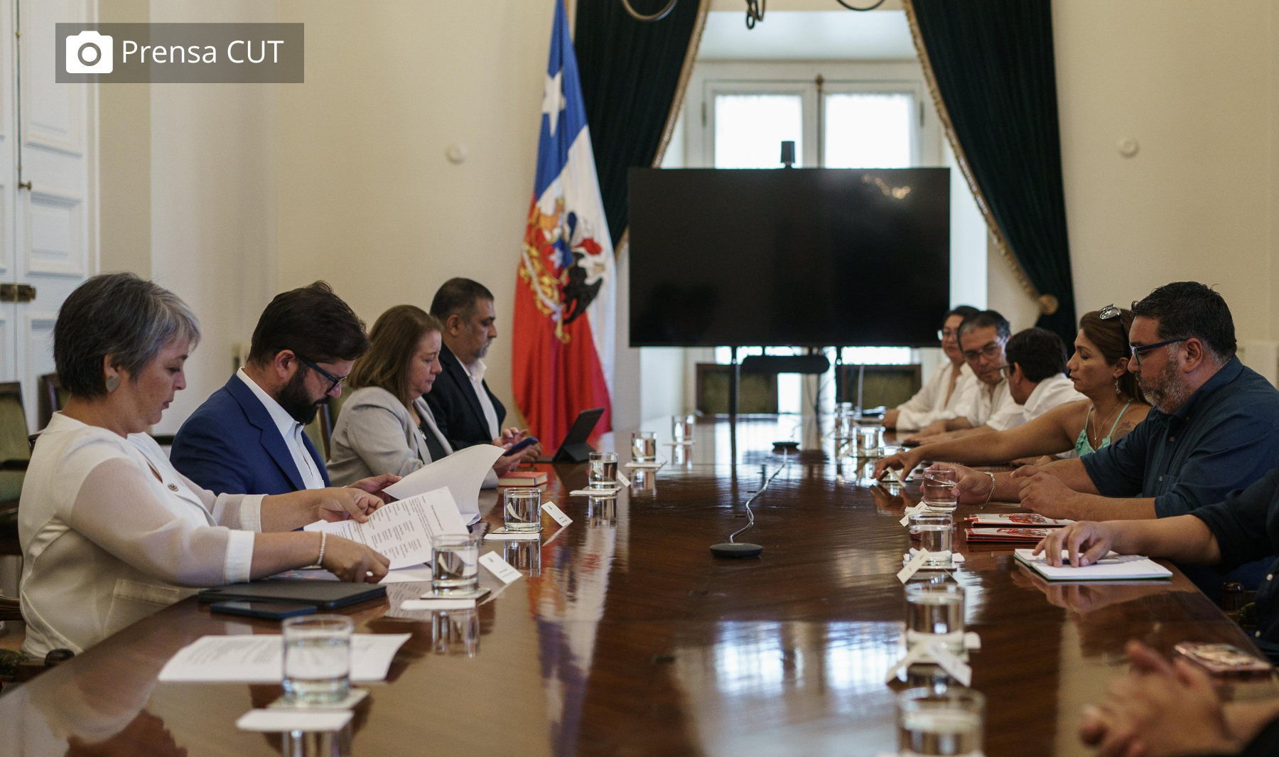 Tras reunión con Boric: CUT reafirma Paro Nacional y acusa a empresarios y la Derecha de «obstruir las reformas que benefician al pueblo chileno»