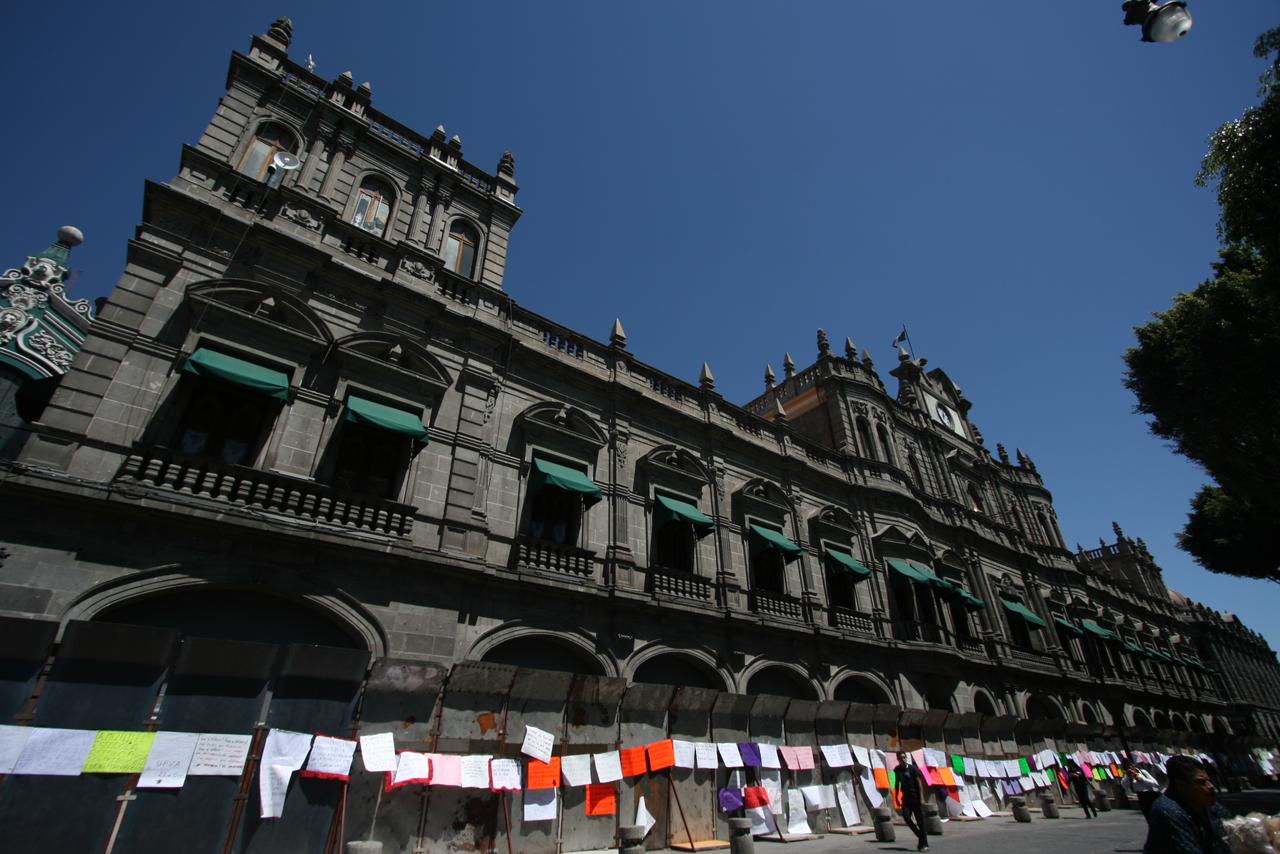 Ayuntamiento de Puebla protege por primera vez el Palacio Municipal por 8M
