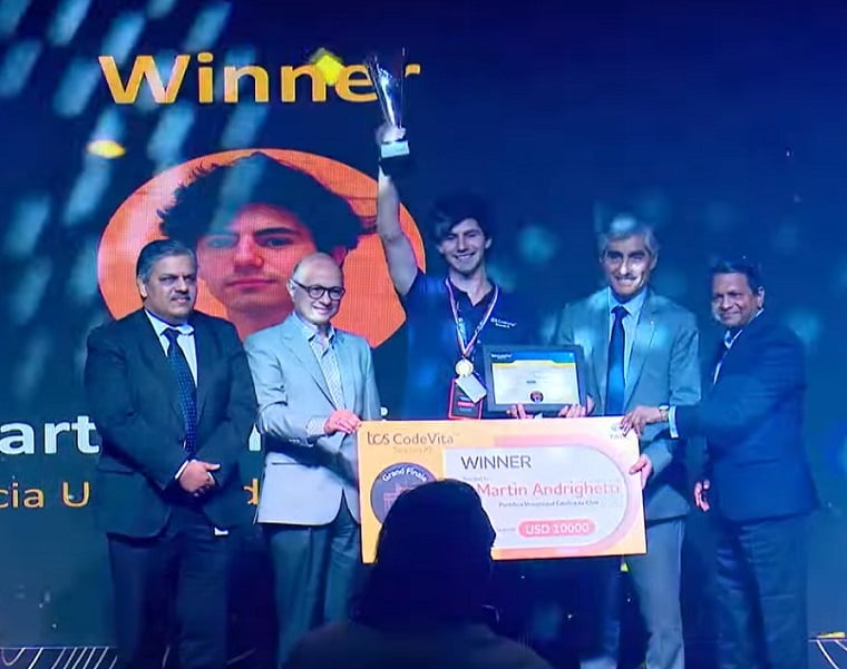 Estudiante chileno es elegido el mejor programador del mundo: Obtiene el premio “CodeVita 2024”