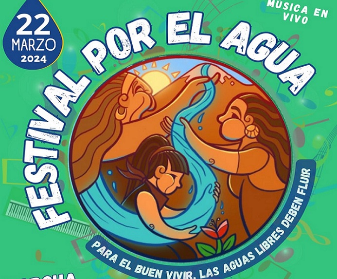 Santiago: Festival y marcha por el agua este 22 de marzo