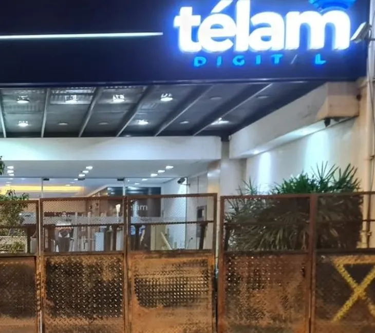 Tras cierre anunciado por Milei: Deshabilitan web de Télam y suspenden a sus trabajadores