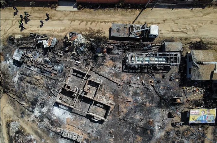 Catastro de casas y terrenos siniestrados por incendios en V región: Hay  6.019 viviendas con daños no reparables.