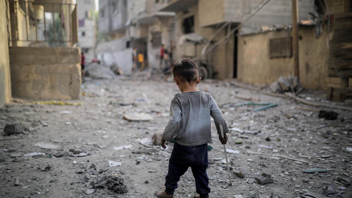 Un 15,6% de los niños de Gaza presentan desnutrición aguda según la OMS