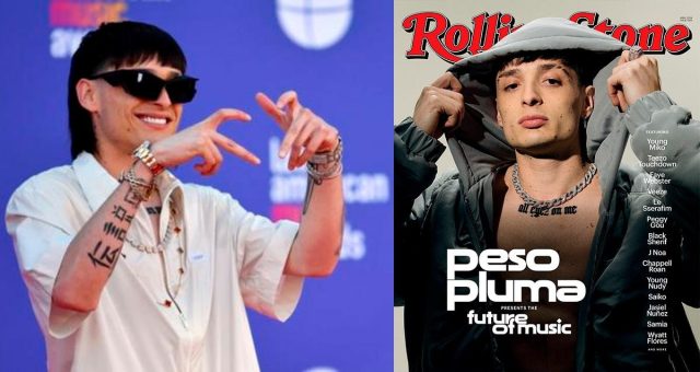 Rolling Stone destaca a Peso Pluma como el artista más importante del planeta