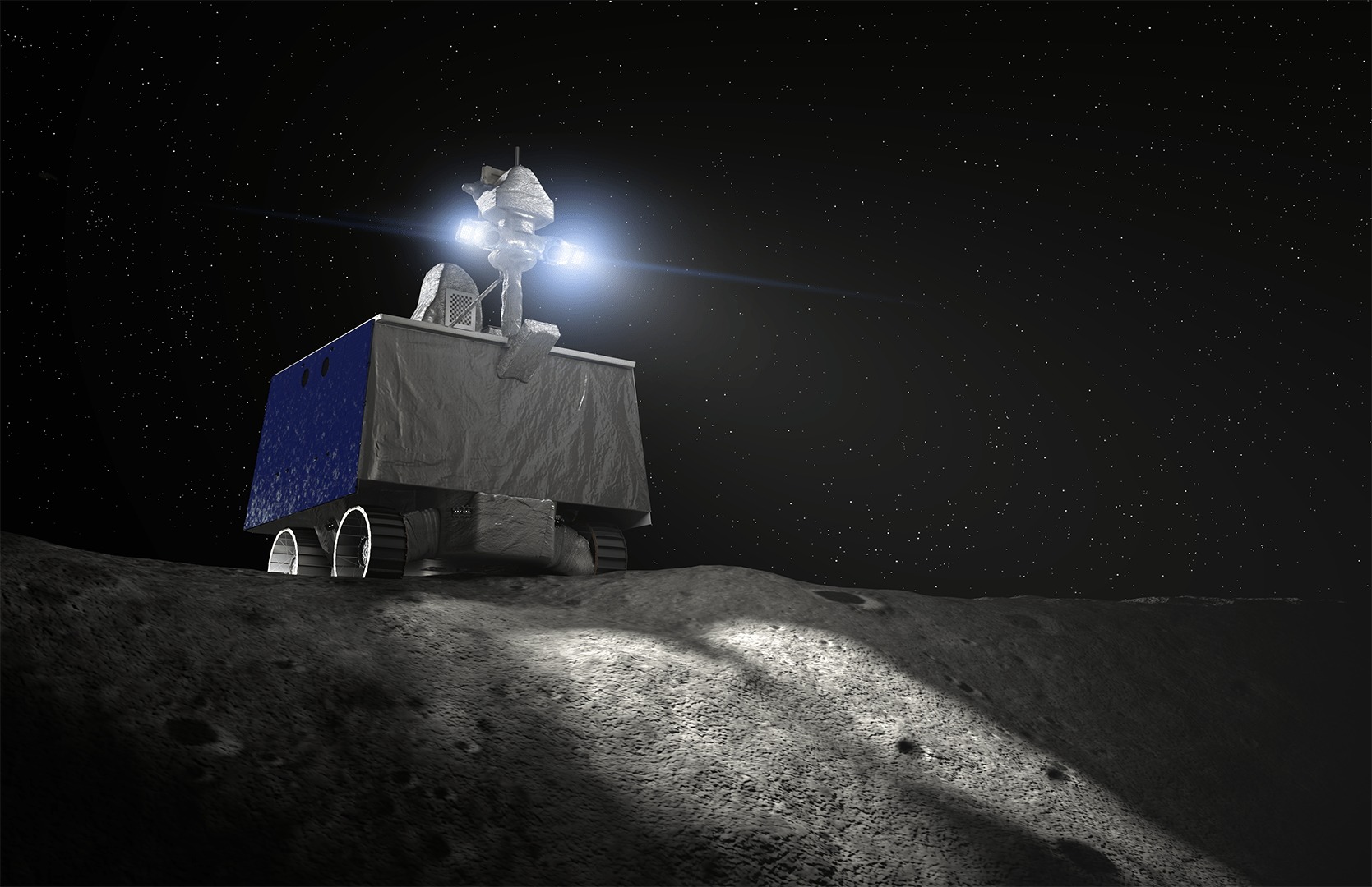 NASA envía robot VIPER a la luna en busca de agua