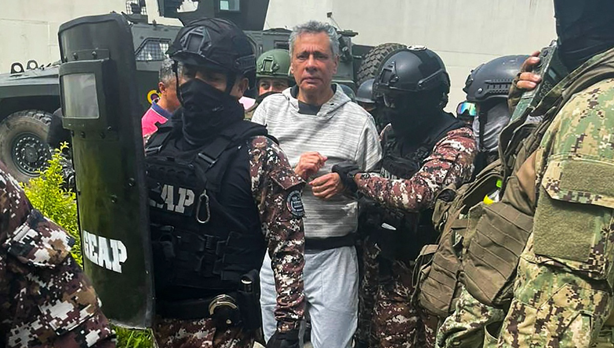 Exvicepresidente ecuatoriano, Jorge Glas, comenzó huelga de hambre desde la cárcel