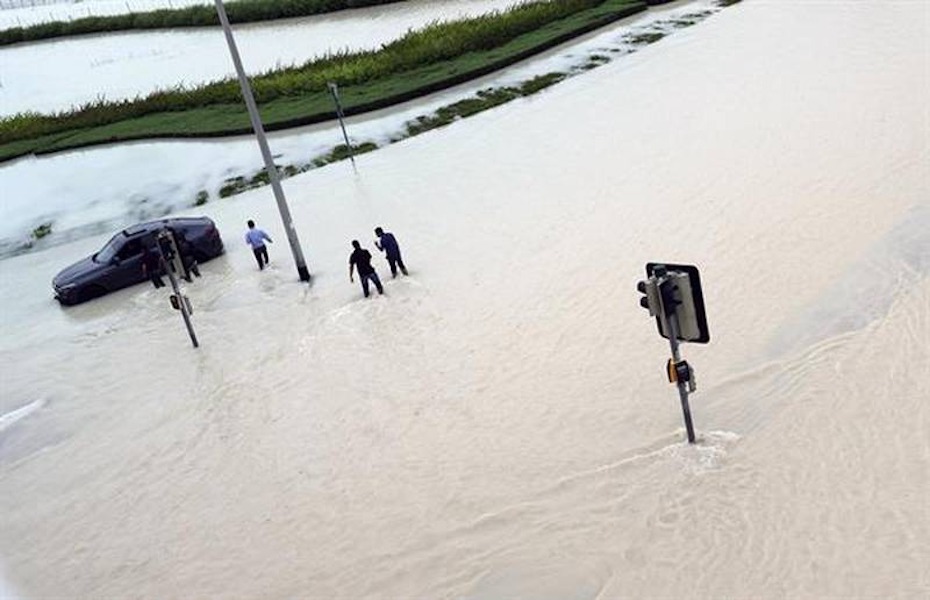 Tormentas extremas en Dubai; más de un año de lluvia en un día | Fotos