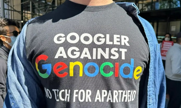 Ingenieros y programadores de Google protestan contra la empresa: Acusan complicidad con apartheid sionista en masacre a palestinos