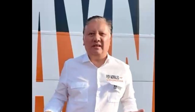 Fernando Morales afirma que participará en debates, reta a Rivera