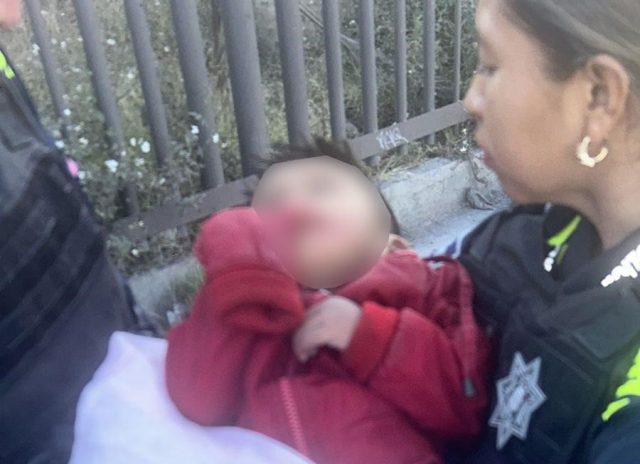Abandonan a bebé al interior de una maleta en colonia La Loma