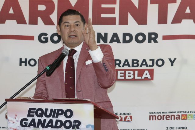 Armenta promete avances en seguridad en su primer año de gobierno