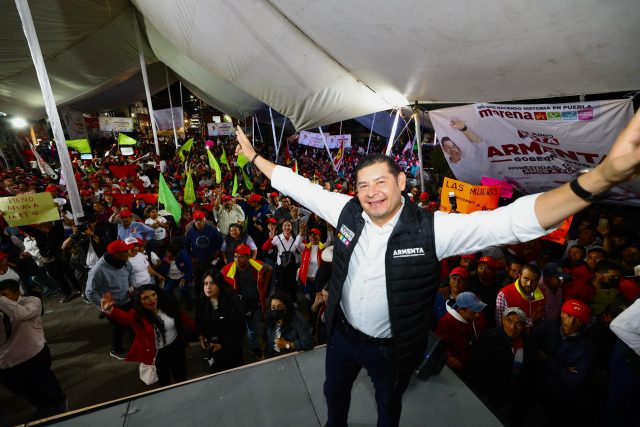 Armenta promete tecnología y sustentabilidad en zona Izta-Popo