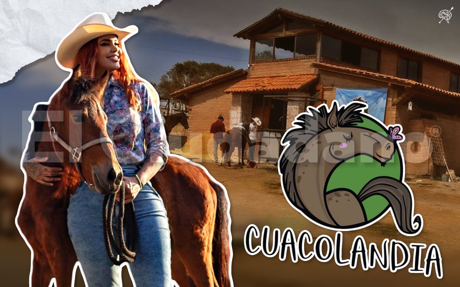¡Cuacolandia en la Feria de Puebla!, interactúa con un caballo