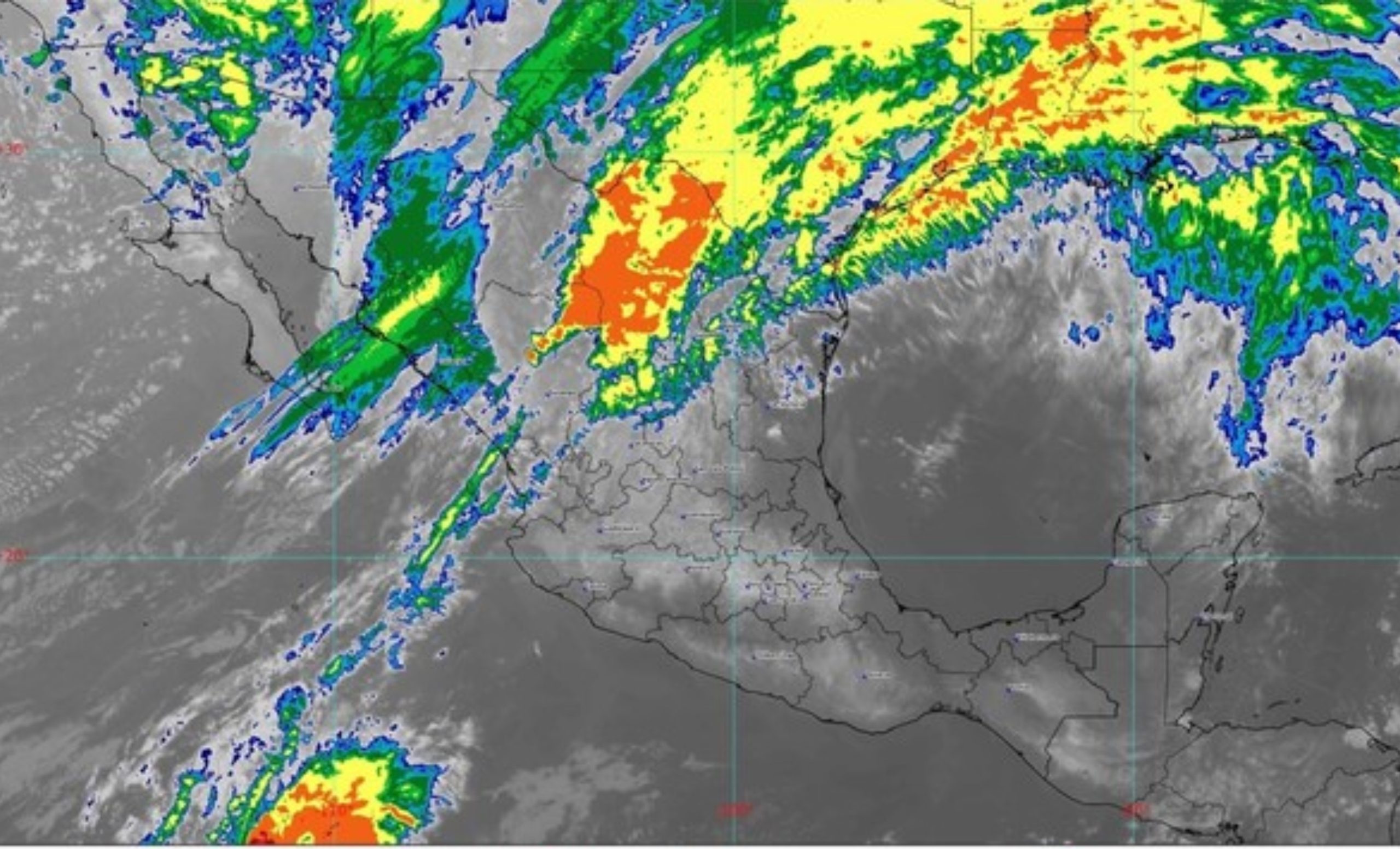 Calor, lluvias y evento del Norte se esperan en México