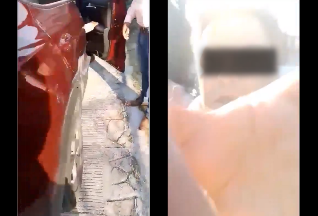 Escoltas de candidato panista a alcaldía de Coronango agreden a vecinos