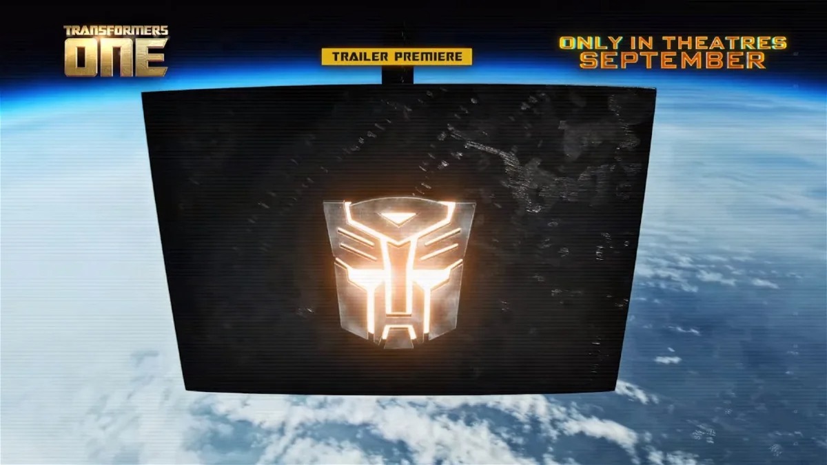 Transformers One revela su primer tráiler desde el espacio