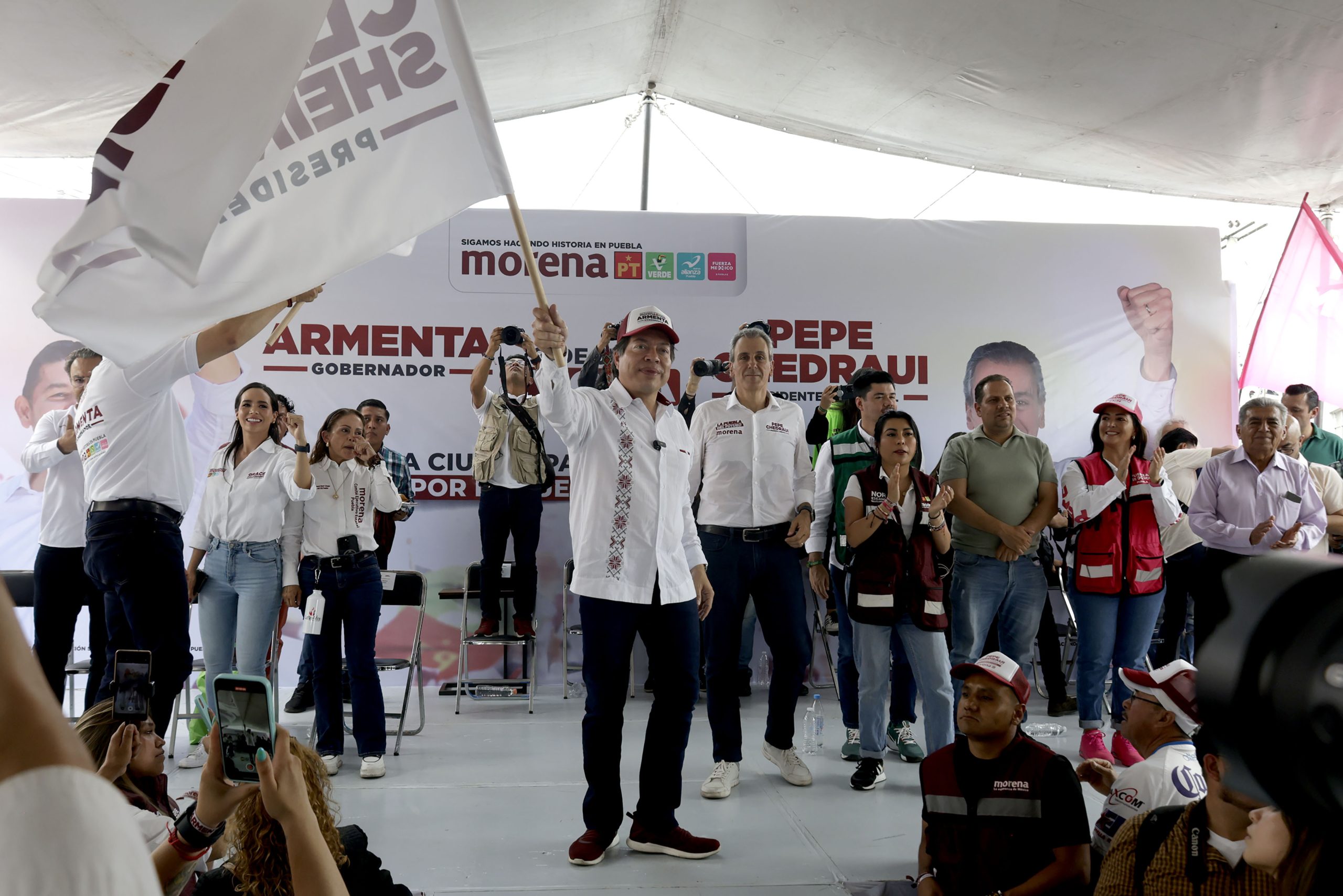 Dirigente nacional morenista confía en voto «seis de seis» en Puebla