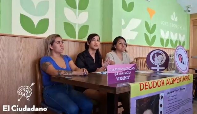 Madre pide ayuda, deudor alimentario trata de quitarle a su hija
