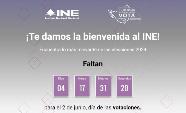 Conoce el sitio web que el INE habilitó para las elecciones