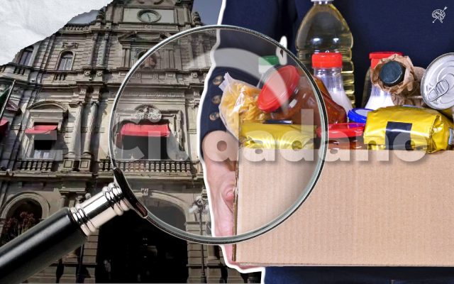 Comuna poblana ahora da despensas en veda, niega fin político