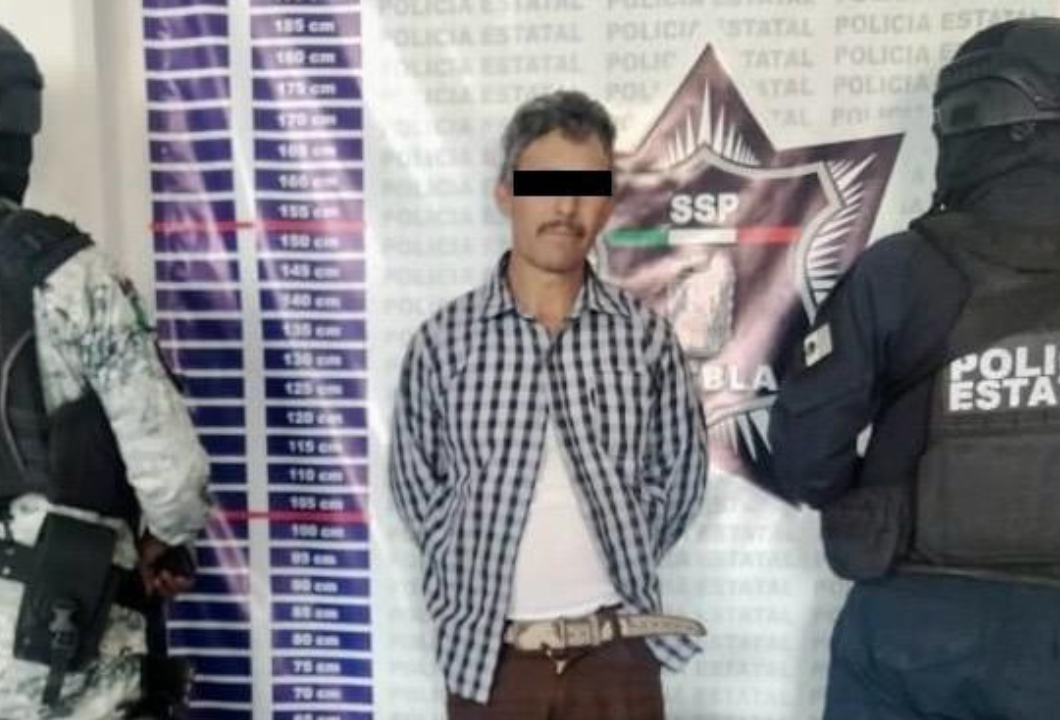 Detienen a hombre en Chignahuapan por portación ilegal de arma