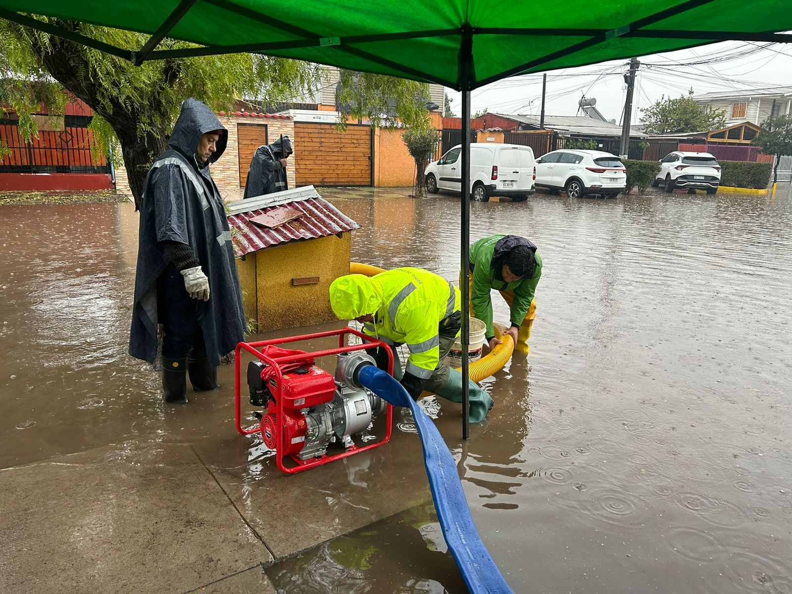 El Bosque implementa plan especial de emergencia municipal por sistema frontal