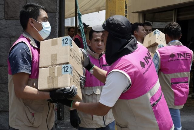 El INE descarta resultados preliminares para la elección judicial del 1 de junio